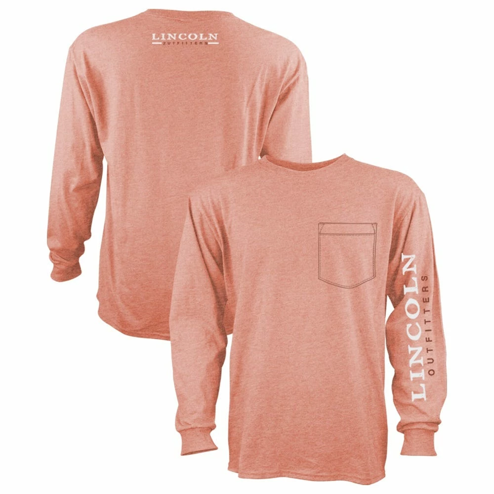 Cheap 🌟 Lincoln Outfitters Men's Heavyweight Long Sleeve Pocket Graphic Tee Canyon Sunset Dark Heather - LOLSPK-01-CSDH - Long Sleeve Shirts ✔️ 1 Cheap 🌟 Lincoln Outfitters Men's Heavyweight Long Sleeve Pocket Graphic Tee Canyon Sunset Dark Heather - LOLSPK-01-CSDH - Long Sleeve Shirts ✔️