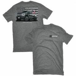 Wholesale ❤️ Lincoln Outfitters Men's Short Sleeve Dually Truck T-Shirt Graphite Heather - LO-140GH - T-Shirts ❤️
