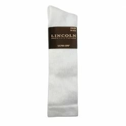 Cheap 🔥 Lincoln Outfitters Men's Western Boot Sock White - L9157-W - Socks 🔥