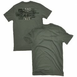 Coupon 👏 Lincoln Outfitters Men's Land Of The Free Short Sleeve T-Shirt - LO-121 - T-Shirts ✔️