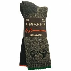 Discount 👏 Lincoln Outfitters Men's Merino Wool Blend Sock 2 Pack Assorted - RT/L2/72123-ASST - 😍 Socks ✔️