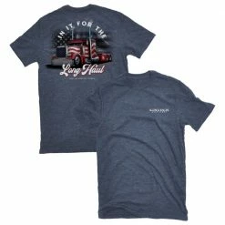 Cheap 💯 Lincoln Outfitters Men's Tractor Trailer Short Sleeve T-Shirt - LO-111-DNM - T-Shirts ✔️