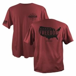 Best Pirce 🥰 Lincoln Outfitters Men's Freedom Strong Short Sleeve T-Shirt - SG-80 - T-Shirts 😍